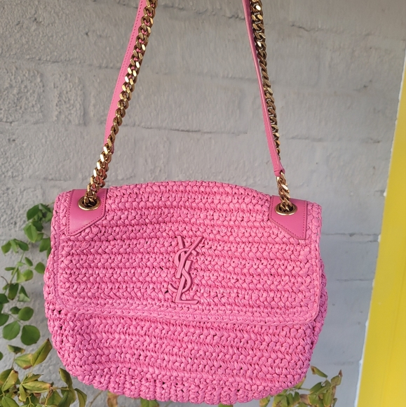 YSL raffia bag - Picture 2 of 16